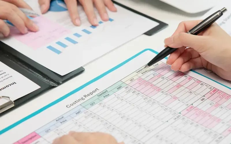 modelo de costos de una empresa